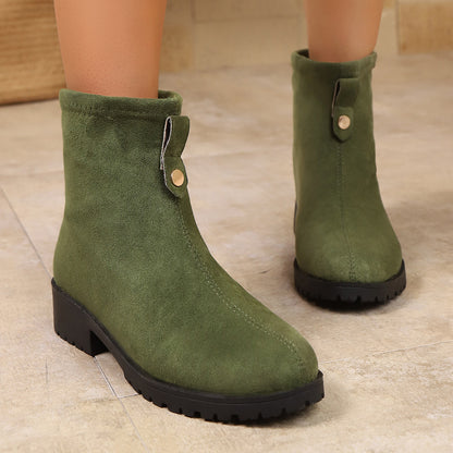 Dames Botte confortables Chic und Stil