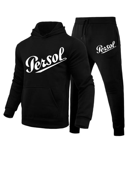 Women's hoodie and jogger pants set with an elegant graphic design and a comfortable fit Chic und Stil