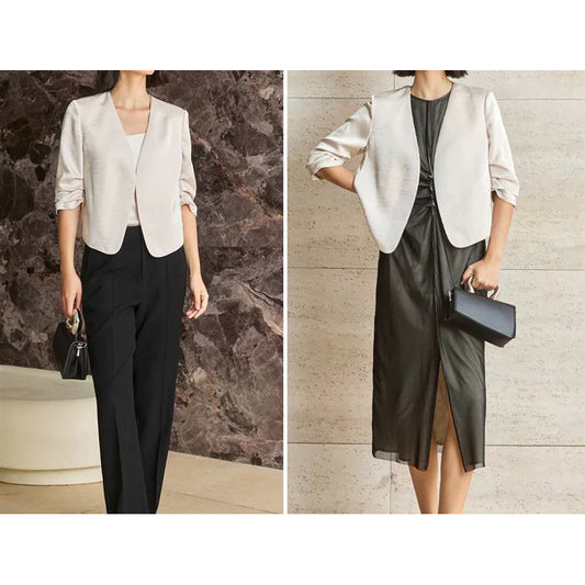 Veste cropped élégante pour femmes Chic und Stil