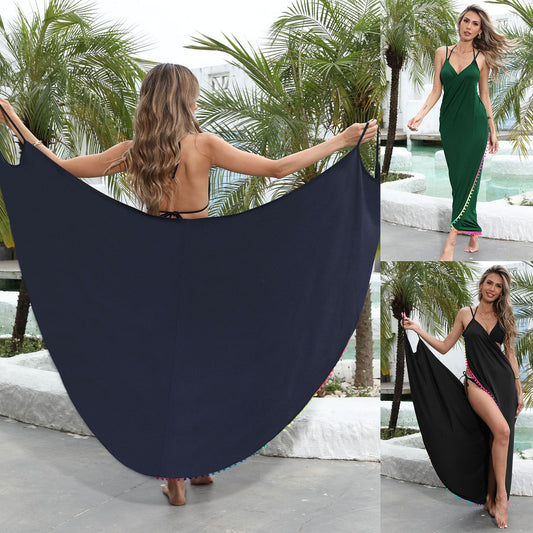 Dames Élégante Robe Maxi Chic und Stil