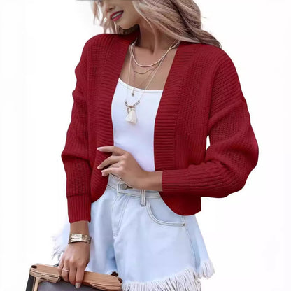 Dames gilet aéré en tricot avec coupe ample et maillage élégant Chic und Stil