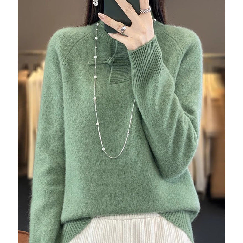 Pull femme en tricot confortable Chic und Stil 1750847044