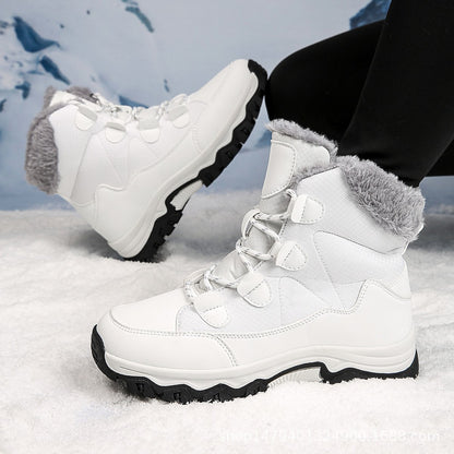 Bottes d'hiver chaudes pour dames avec polaire isolante et semelle antidérapante Chic und Stil