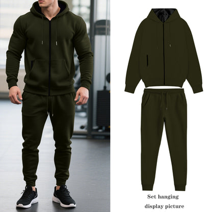 Costume de sport pour hommes avec capuche et poches pratiques Chic und Stil