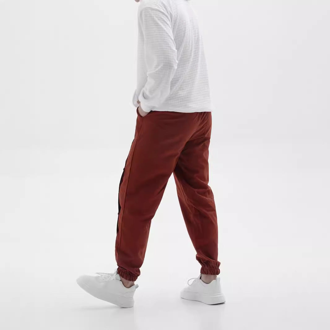 Men Stylish cargo pants with practical buttons and elastic waist Chic and Style