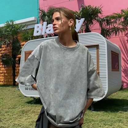 Chemise oversize en peluche pour femmes Chic und Stil