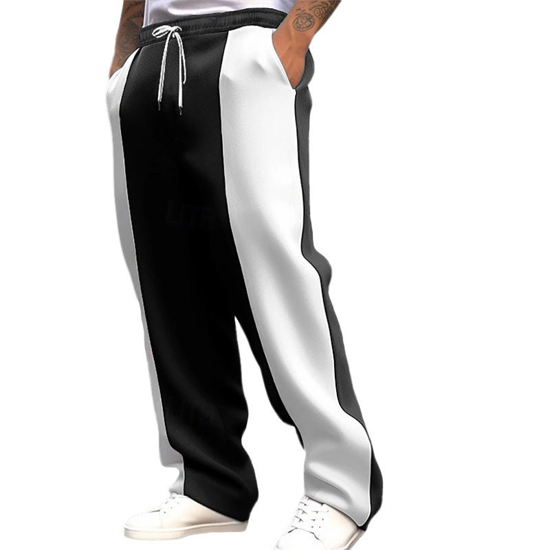 Men's sporty training pants with contrasting details Chic and Style