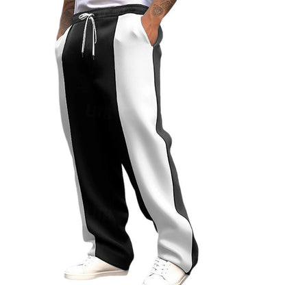 Men's sporty training pants with contrasting details Chic and Style