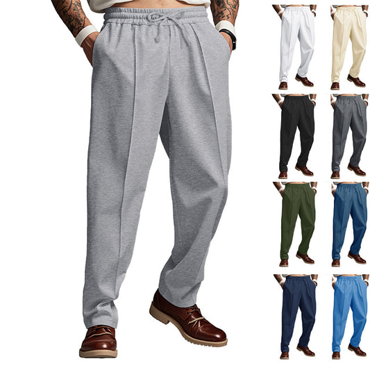 Men's jogging pants with side inserts and elastic waistband Chic and style