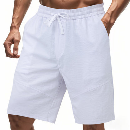 Shorts de loisirs confortables pour hommes avec taille élastique et poches latérales pratiques Chic und Stil