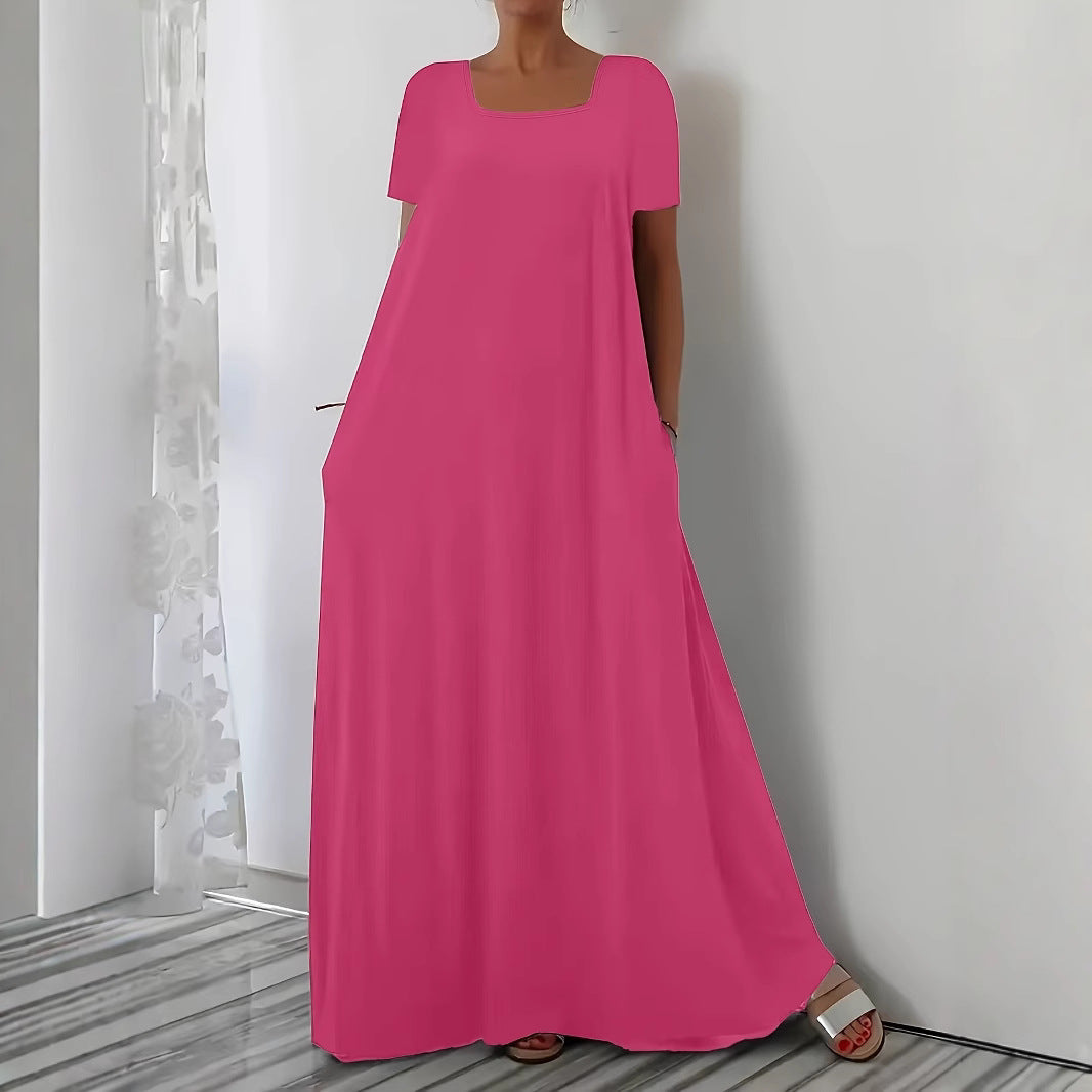 Robe maxi pour femmes avec une coupe ample et des poches pratiques Chic und Stil