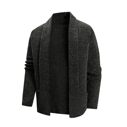 Dames cardigan décontracté avec col ouvert et détails modernes Chic und Stil