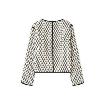 Dames Blazer élégant avec motif floral Chic und Stil