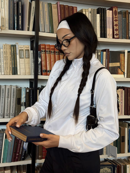 Women's sports training jacket and matching high-waisted pants Chic and Style