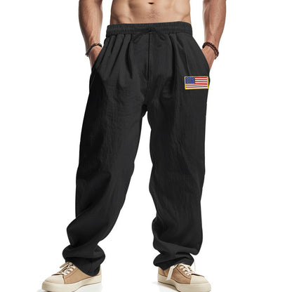 Casual cargo pants for men with adjustable waist and practical side pockets Chic and Style