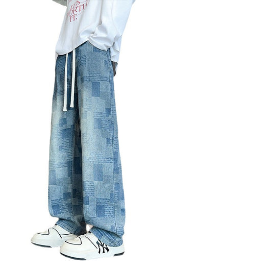 Unisex wide-cut denim pants with modern design Chic und Stil