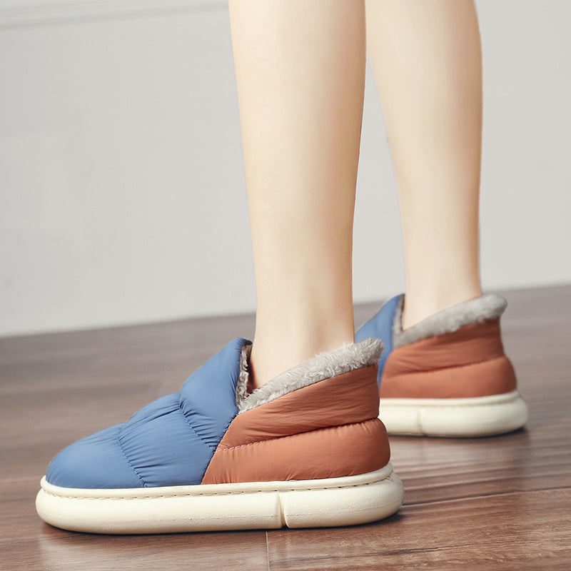 Women's warm slippers with soft lining Chic and Style