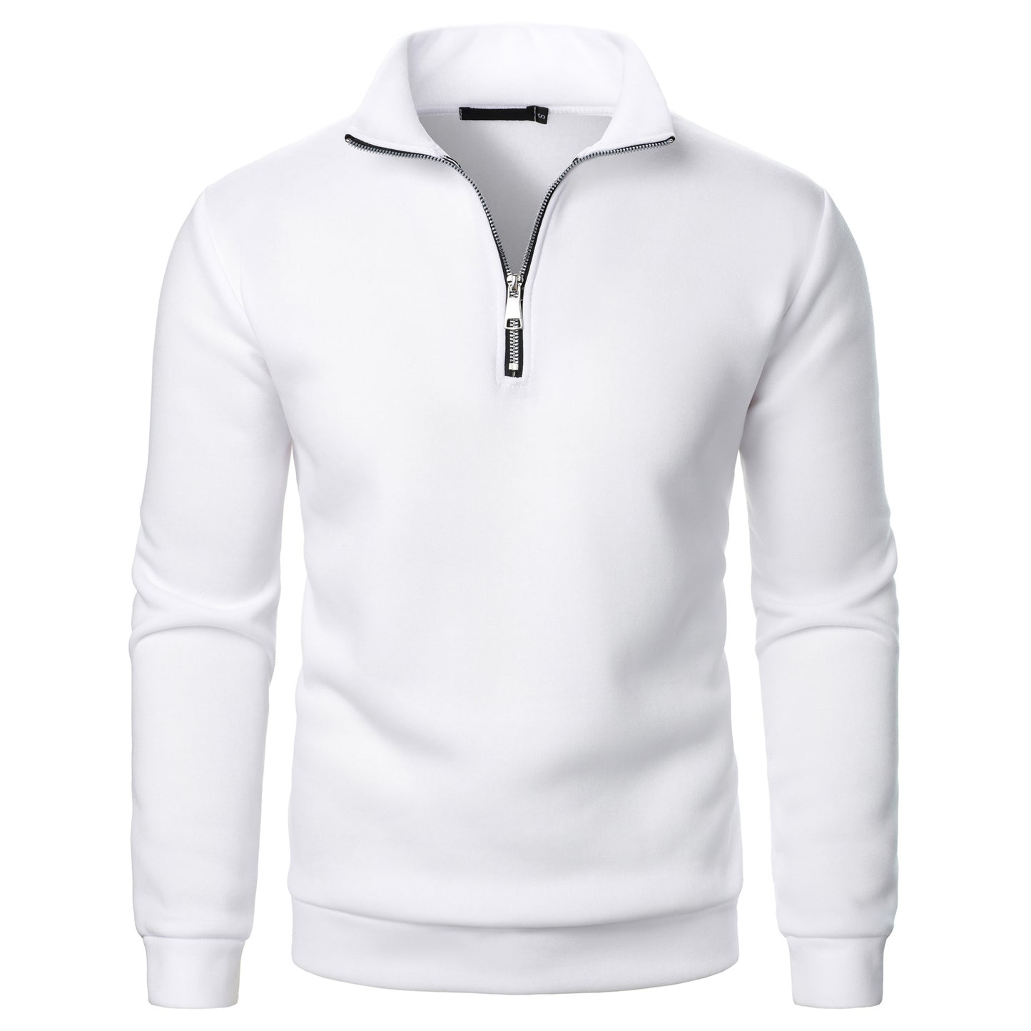Men's pullover with short zipper Chic and Style