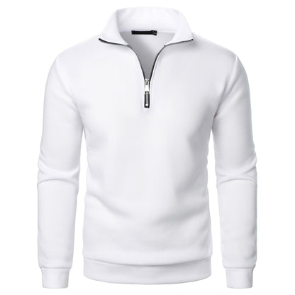 Men's pullover with short zipper Chic and Style