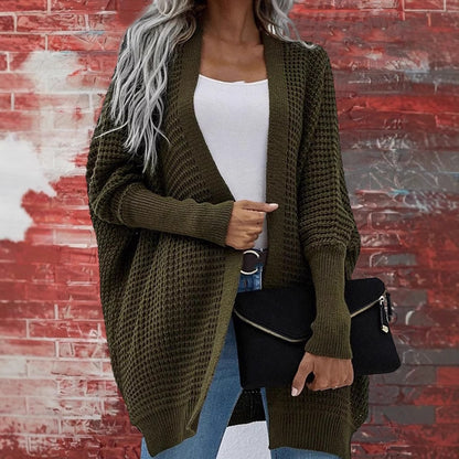 Dames cardigan en tricot à alvéoles Chic und Stil