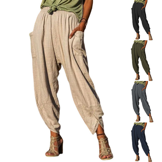 Women Chic and Style Loose Fit Harem Pants
