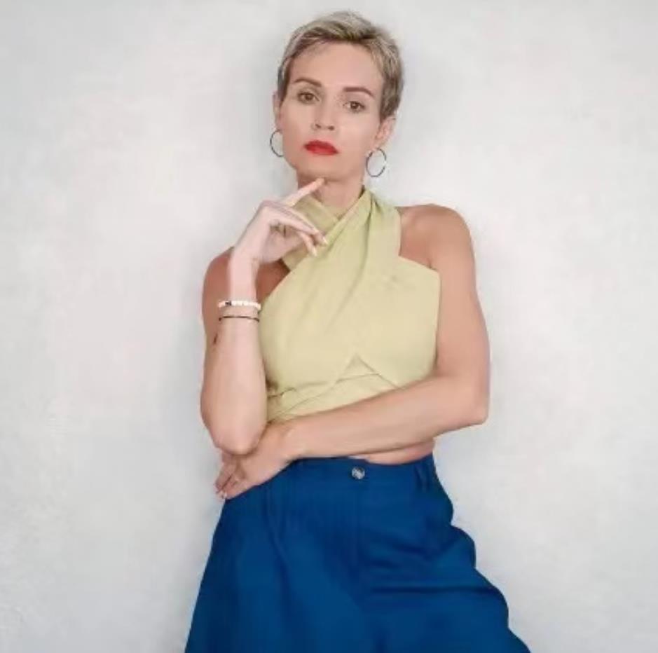 Dames chemisier à enrouler avec coupe innovante Chic und Stil