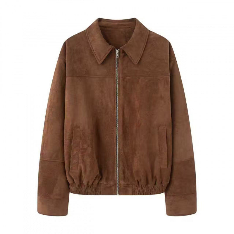 Dames décontractée en cuir véritable Chic und Stil