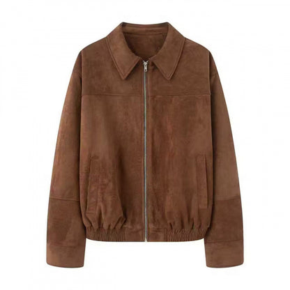 Dames décontractée en cuir véritable Chic und Stil