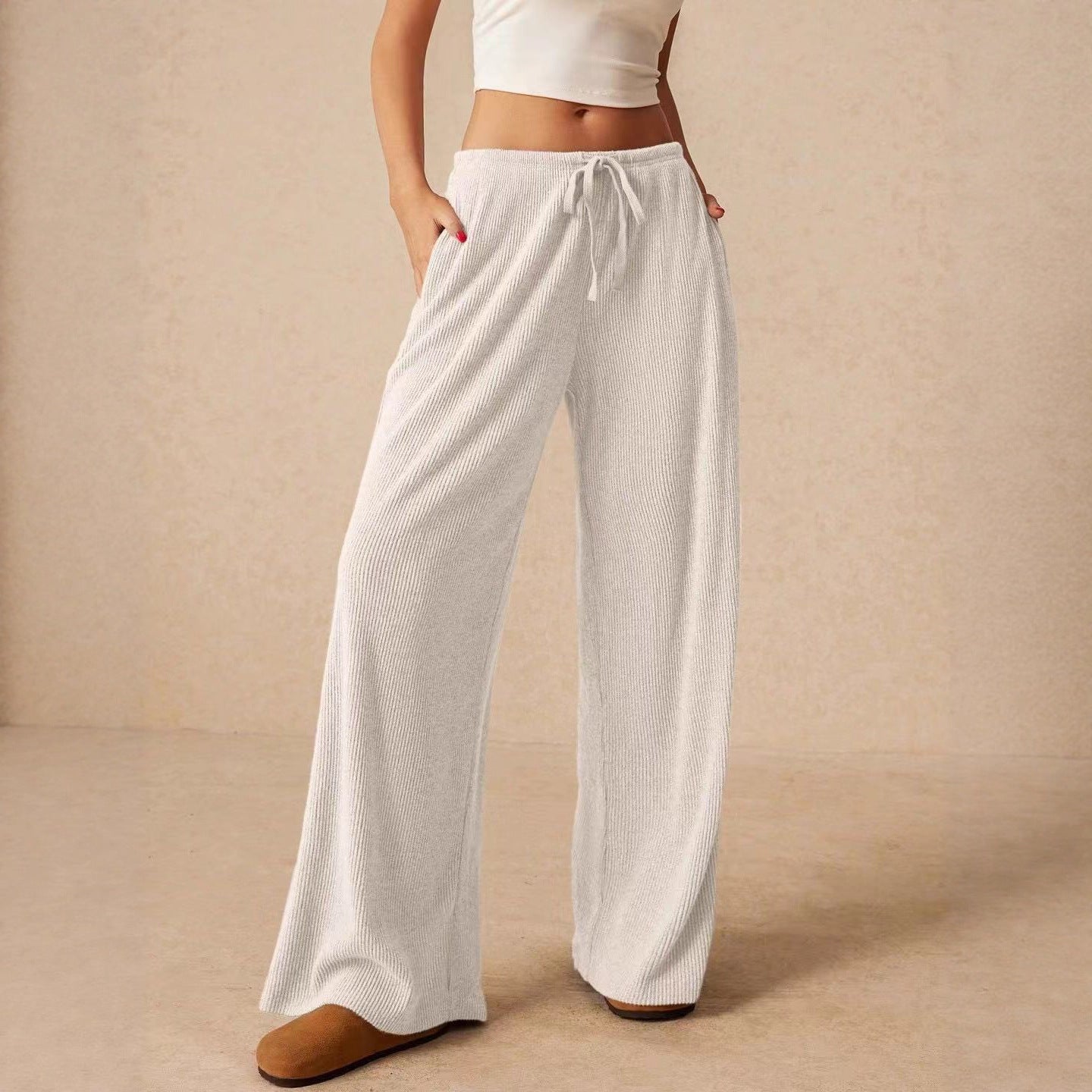 Ladies Soft and Comfortable Leisure Pants Chic and Style