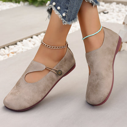 Dames élégantes ballerines Mary Jane Chic und Stil