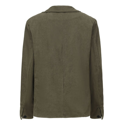 Dames Cord Blazer Chic und Stil