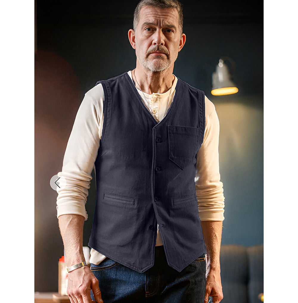 Stylish sleeveless jacket for men Chic und Stil