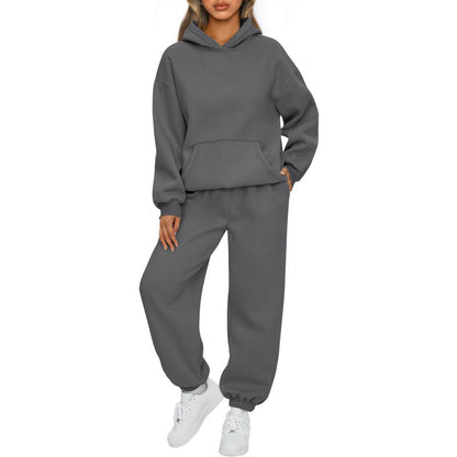 Chic and Style comfortable hoodie and jogger pants set for ladies