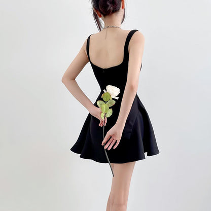 Robe mini ajustée et évasée élégante Chic und Stil