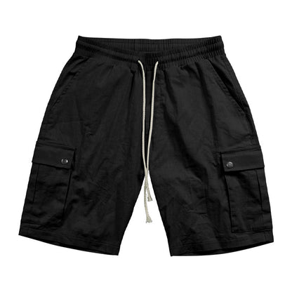 Shorts Cargo pratiques pour hommes avec une taille élastique et des poches polyvalentes Chic und Stil
