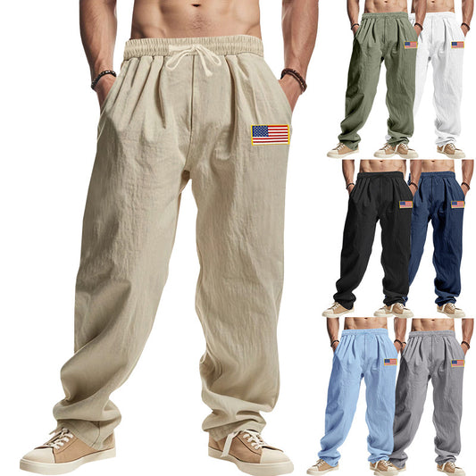 Casual cargo pants for men with adjustable waist and practical side pockets Chic and Style