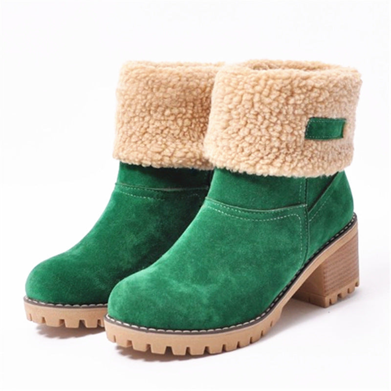 Bottes pour femmes avec tige doublée et semelle antidérapante Chic und Stil