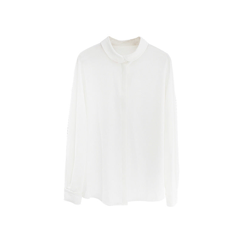 Chemisier classique pour femmes avec col Peter Pan Chic und Stil