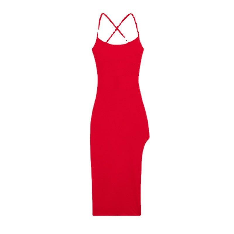 Chic and Stylish Women's Asymmetrical Bodycon Maxi Dress