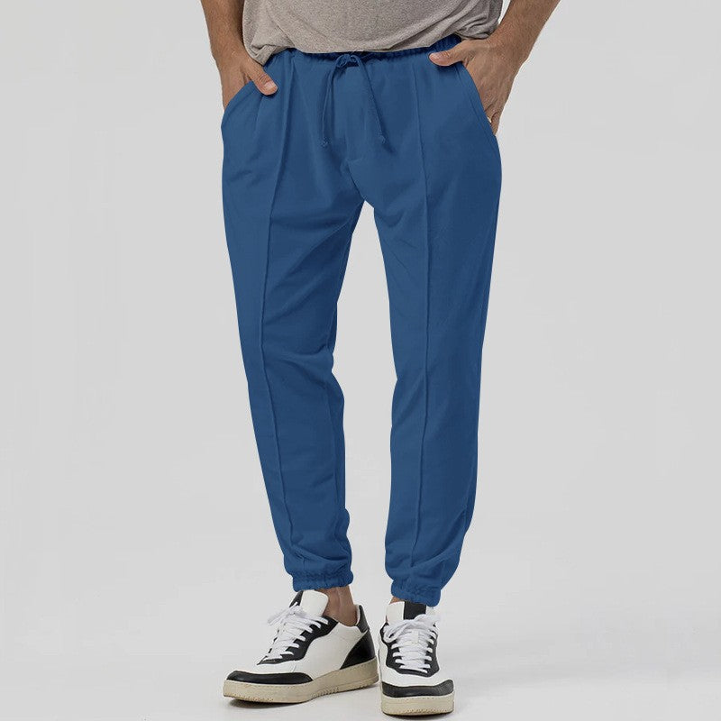 Casual pants for men with elastic waistband Chic and Style