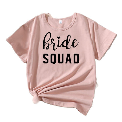 T-shirt graphique de loisirs pour femmes Brauttribe Chic und Stil
