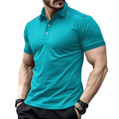Hommes Polo à manches courtes de haute qualité avec technologie respirante et coupe moderne Chic und Stil