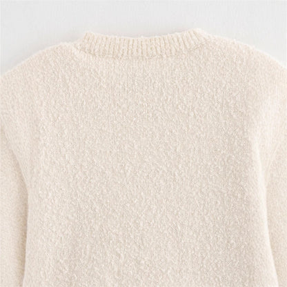 Dames Boucle-Jacket avec des élégants nœuds et des franges Chic und Stil