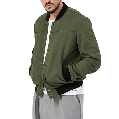 Veste bomber tendance pour hommes avec des détails élégants et des poches pratiques Chic und Stil