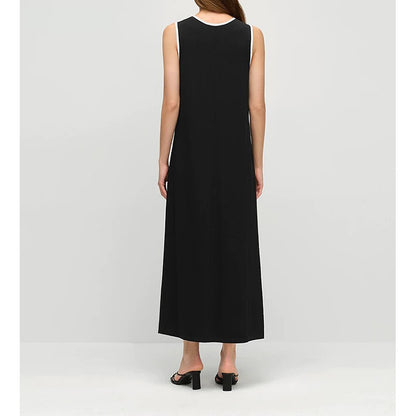 Robe maxi sans manches pour femmes avec un détail en couches Chic und Stil