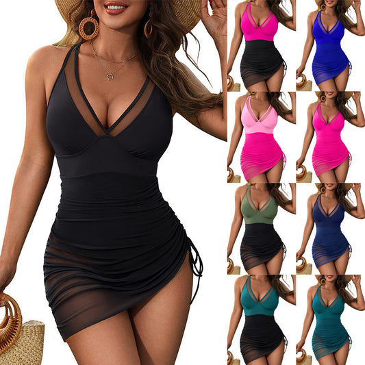 Robe portefeuille femme maillot de bain Chic und Stil