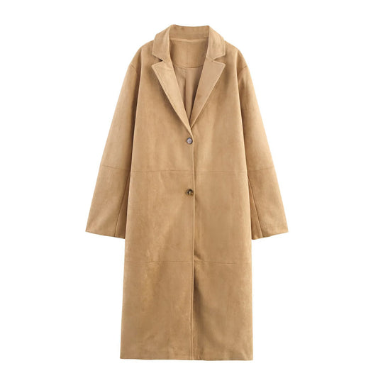 Dames élégante veste en velours Chic und Stil