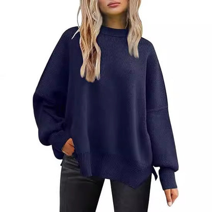 Dames pull en tricot décontracté Chic und Stil