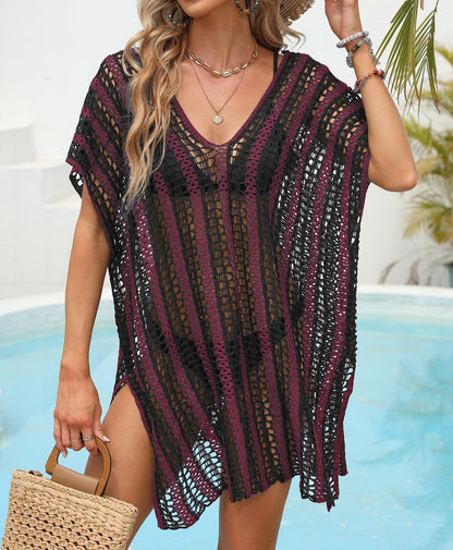 Tunique de plage au crochet pour femmes Chic und Stil