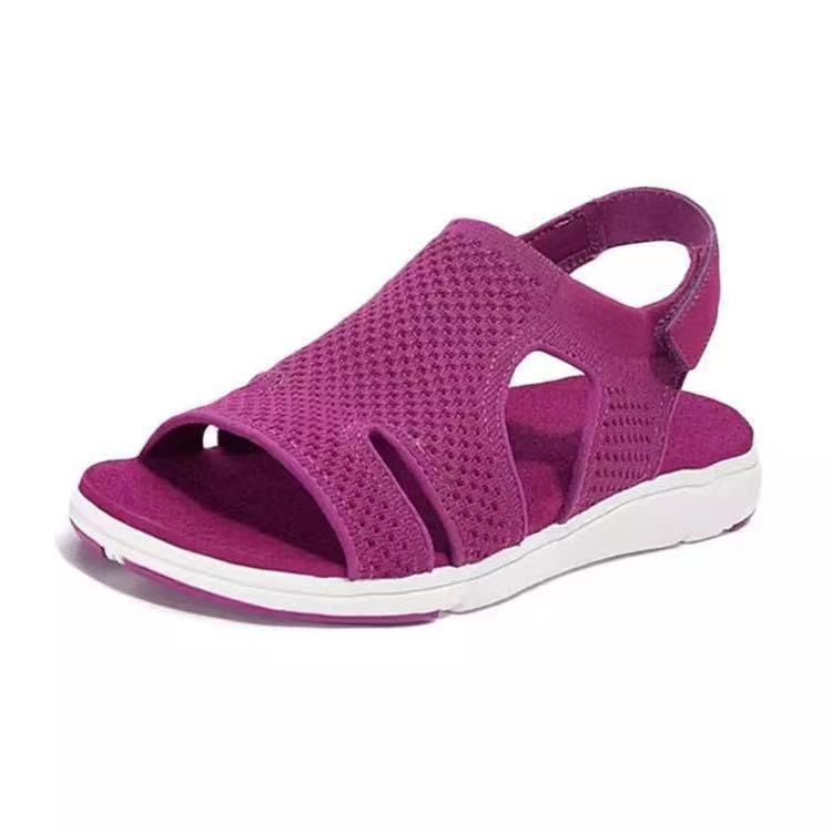 Sandales pour femmes respirantes avec sangle réglable et semelle ergonomique Chic und Stil